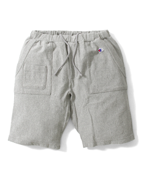 URBAN RESEARCH DOORS MENS(アーバンリサーチ ドアーズ メンズ)の「MtDesign3776 x Champion 別注REVERSE WEAVE SHORT PANT(その他パンツ・メンズ・ブラック/グレー/スカイブルー・LARGE/MEDIUM)」の1枚目の写真