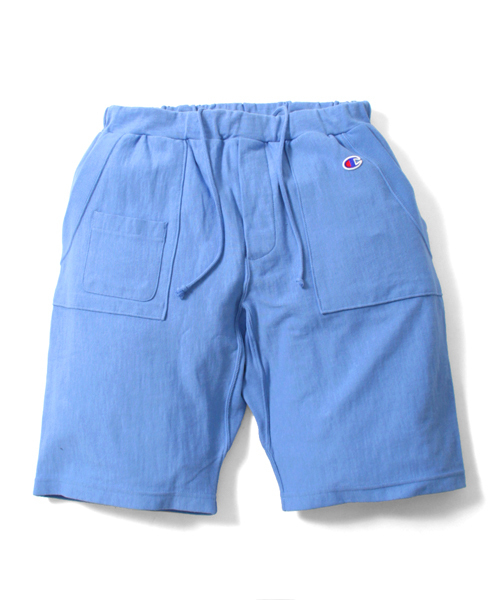 URBAN RESEARCH DOORS MENS(アーバンリサーチ ドアーズ メンズ)の「MtDesign3776 x Champion 別注REVERSE WEAVE SHORT PANT(その他パンツ・メンズ・ブラック/グレー/スカイブルー・LARGE/MEDIUM)」の3枚目の写真