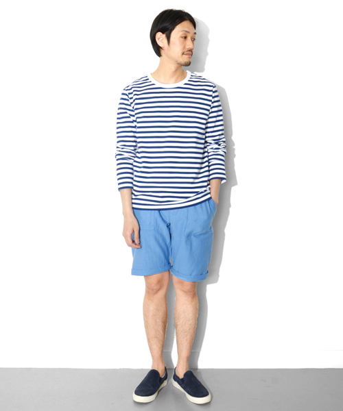 URBAN RESEARCH DOORS MENS(アーバンリサーチ ドアーズ メンズ)の「MtDesign3776 x Champion 別注REVERSE WEAVE SHORT PANT(その他パンツ・メンズ・ブラック/グレー/スカイブルー・LARGE/MEDIUM)」の16枚目の写真
