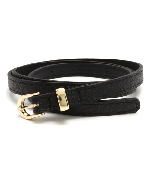 Chico（チコ）の「細カラーベルト（ベルト・レディース・ホワイト/ブラック/シルバー/レッド・FREE）」の2枚目の写真