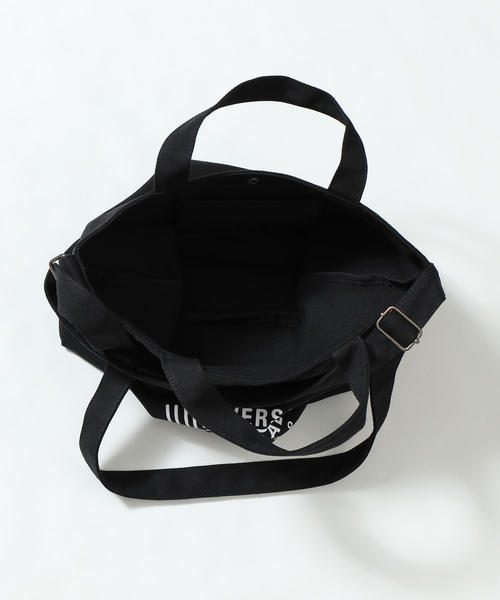 UNIVERSAL OVERALL(ユニバーサルオーバーオール)の「UNIVERSAL OVERALL(ユニバーサルオーバーオール)別注2WAYロゴトートバッグ(ブラウン⇒WEB限定カラー)(トートバッグ・メンズ・ナチュラル/ブラウン/ブラック・FREE)」の15枚目の写真