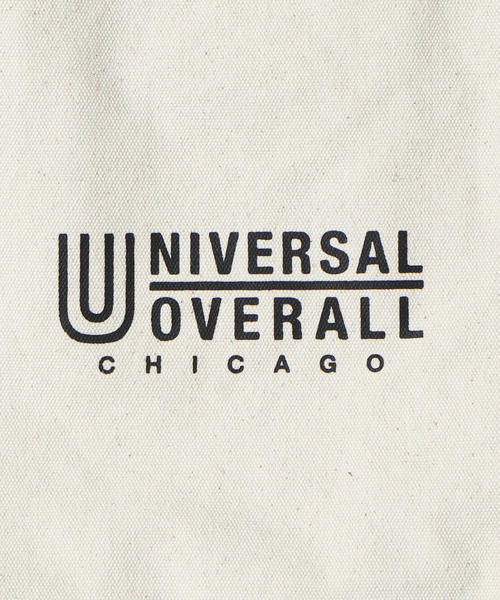 UNIVERSAL OVERALL(ユニバーサルオーバーオール)の「UNIVERSAL OVERALL(ユニバーサルオーバーオール)別注2WAYロゴトートバッグ(ブラウン⇒WEB限定カラー)(トートバッグ・メンズ・ナチュラル/ブラウン/ブラック・FREE)」の10枚目の写真