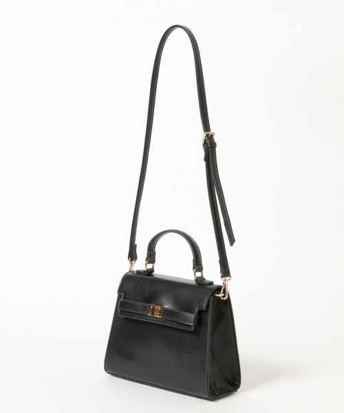 LOWRYS FARM（ローリーズファーム）の「２ＷＡＹミドルショルダー　849340（ショルダーバッグ・レディース・ブラック/ブラウン・FREE）」の4枚目の写真