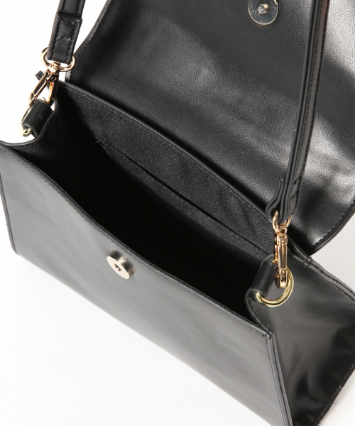 LOWRYS FARM（ローリーズファーム）の「２ＷＡＹミドルショルダー　849340（ショルダーバッグ・レディース・ブラック/ブラウン・FREE）」の10枚目の写真