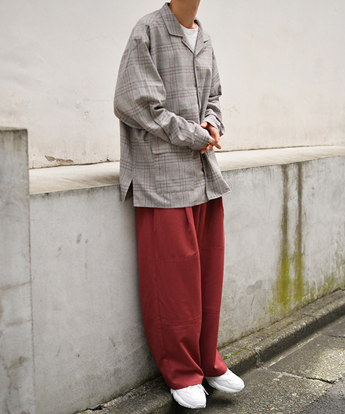 kutir（クティール）の「ポケットオープンカラーシャツ（シャツ/ブラウス・メンズ・ブラック/ベージュ/チャコールグレー/ライトベージュ・LARGE/MEDIUM）」の22枚目の写真