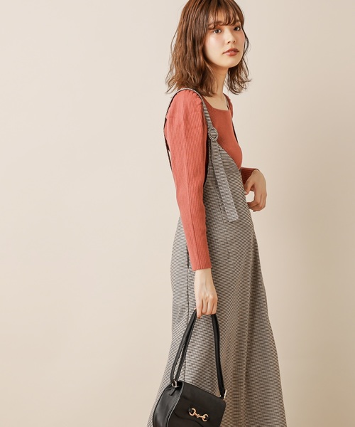 natural couture(ナチュラルクチュール)の「2WAYプリンセスニット(ニット/セーター・レディース・ブラウン/ベージュ/ラベンダー/ピンク・FREE)」の16枚目の写真