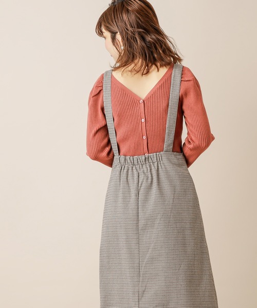 natural couture(ナチュラルクチュール)の「2WAYプリンセスニット(ニット/セーター・レディース・ブラウン/ベージュ/ラベンダー/ピンク・FREE)」の17枚目の写真