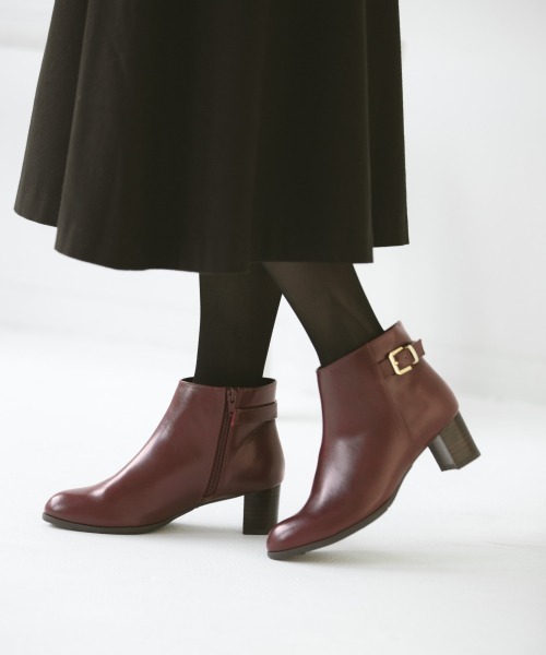 GLOBAL WORK（グローバルワーク）の「らくっションベルトブーツ/847928（ブーツ・レディース・ブラック/ベージュ/レッド/その他/ダークブラウン・SMALL/MEDIUM/LARGE）」の4枚目の写真