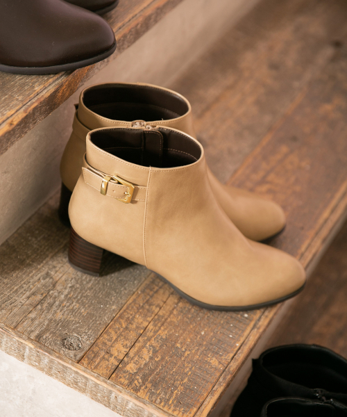 GLOBAL WORK（グローバルワーク）の「らくっションベルトブーツ/847928（ブーツ・レディース・ブラック/ベージュ/レッド/その他/ダークブラウン・SMALL/MEDIUM/LARGE）」の13枚目の写真