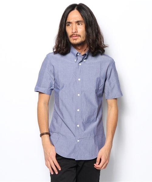 SHIPS JET BLUE（シップスジェットブルー）の「★★JB: カモフラージュ ショートスリーブ BDシャツ（シャツ/ブラウス・メンズ・オフホワイト/オリーブ/ブルー・LARGE/SMALL/MEDIUM）」の13枚目の写真