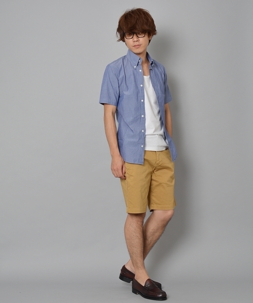 SHIPS JET BLUE（シップスジェットブルー）の「★★JB: カモフラージュ ショートスリーブ BDシャツ（シャツ/ブラウス・メンズ・オフホワイト/オリーブ/ブルー・LARGE/SMALL/MEDIUM）」の16枚目の写真