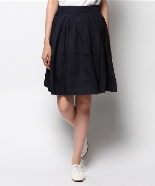 one after another NICE CLAUP(ワンアフターアナザーナイスクラップ)の「【ナイスクラップ】乙女フレアスカート(スカート・レディース・ボルドー/マスタード/インディゴブルー/ブラック・FREE)」の3枚目の写真