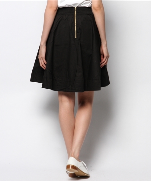 one after another NICE CLAUP(ワンアフターアナザーナイスクラップ)の「【ナイスクラップ】乙女フレアスカート(スカート・レディース・ボルドー/マスタード/インディゴブルー/ブラック・FREE)」の12枚目の写真