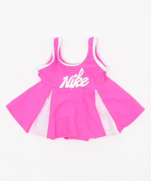 NIKE(ナイキ)の「NIKE/ナイキ/Skirt/プリーツスカートワンピース(水着)」|ピンク