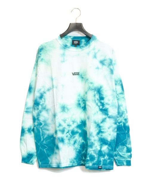 VANS(バンズ)の「VANS/ヴァンズ Tie Dye LSTEE(Tシャツ/カットソー・メンズ・パープル/ブルー/グリーン・M/L)」の2枚目の写真