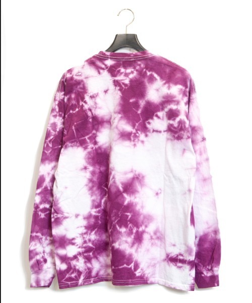 VANS(バンズ)の「VANS/ヴァンズ Tie Dye LSTEE(Tシャツ/カットソー・メンズ・パープル/ブルー/グリーン・M/L)」の5枚目の写真