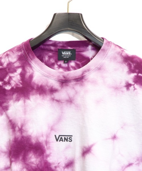 VANS(バンズ)の「VANS/ヴァンズ Tie Dye LSTEE(Tシャツ/カットソー・メンズ・パープル/ブルー/グリーン・M/L)」の6枚目の写真