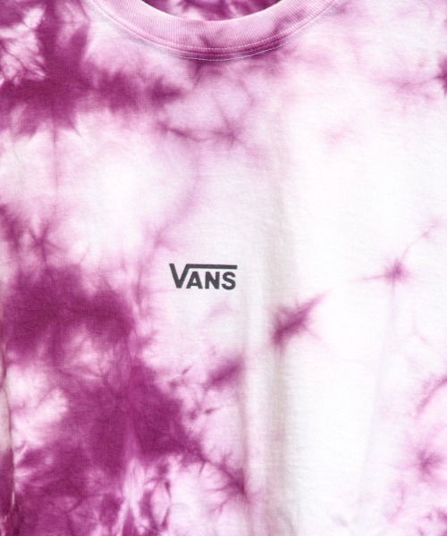 VANS(バンズ)の「VANS/ヴァンズ Tie Dye LSTEE(Tシャツ/カットソー・メンズ・パープル/ブルー/グリーン・M/L)」の7枚目の写真