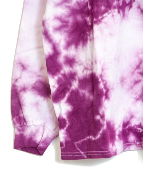 VANS(バンズ)の「VANS/ヴァンズ Tie Dye LSTEE(Tシャツ/カットソー・メンズ・パープル/ブルー/グリーン・M/L)」の9枚目の写真