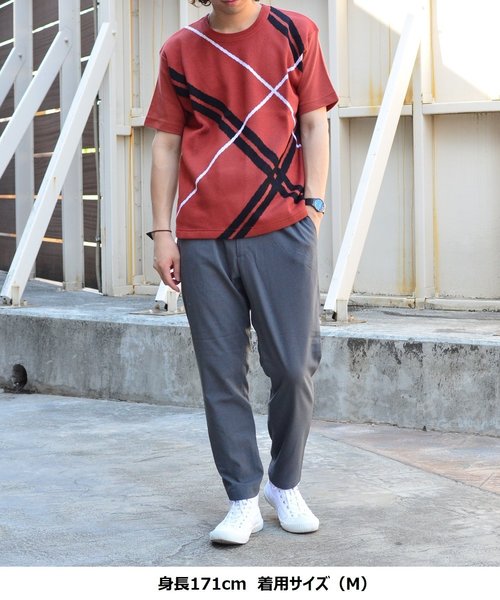 tk.TAKEO KIKUCHI(ティーケータケオキクチ)の「COOL MAX(R)ポリトロイージーパンツ(その他パンツ・メンズ・ブラック/ベージュ/グレー/ブルー/ブラウン系・01/02/03/04)」の13枚目の写真
