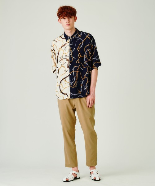 tk.TAKEO KIKUCHI(ティーケータケオキクチ)の「COOL MAX(R)ポリトロイージーパンツ(その他パンツ・メンズ・ブラック/ベージュ/グレー/ブルー/ブラウン系・01/02/03/04)」の20枚目の写真