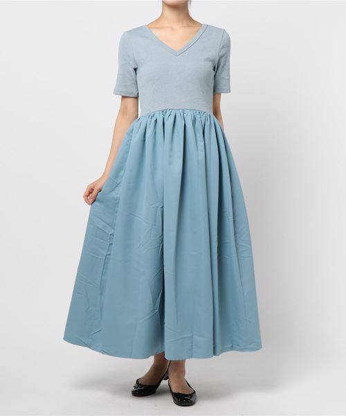 KOBE LETTUCE（コウベレタス）の「前後2WAYボリュームスカートワンピース（ワンピース・レディース・ホワイト系その他/ブルー/ブラック・FREE）」の16枚目の写真