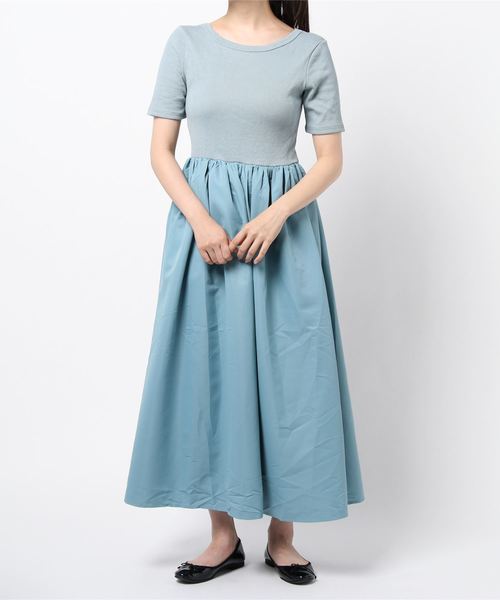 KOBE LETTUCE（コウベレタス）の「前後2WAYボリュームスカートワンピース（ワンピース・レディース・ホワイト系その他/ブルー/ブラック・FREE）」の7枚目の写真