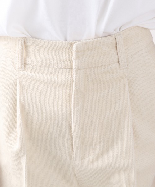 LOWRYS FARM(ローリーズファーム)の「ライスコーデュロイパンツ 889330(その他パンツ・レディース・アイボリー/チャコールグレー/ブラウン/グリーン/ブルー/イエロー/ダークブラウン・MEDIUM/LARGE)」の15枚目の写真