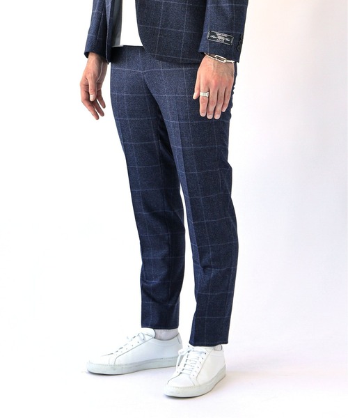 EDIFICE(エディフィス)の「TOPサキソニー パターン テーパードパンツ(その他パンツ・メンズ・ブラック/ブルー/グレー/ブラウン・SMALL/MEDIUM/LARGE/X-LARGE)」の10枚目の写真