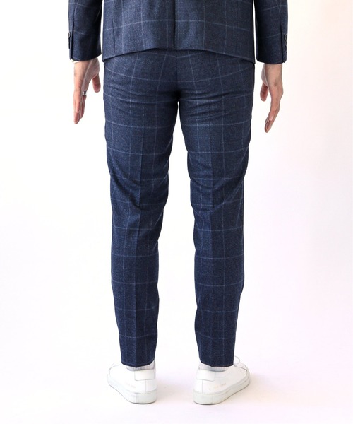 EDIFICE(エディフィス)の「TOPサキソニー パターン テーパードパンツ(その他パンツ・メンズ・ブラック/ブルー/グレー/ブラウン・SMALL/MEDIUM/LARGE/X-LARGE)」の12枚目の写真