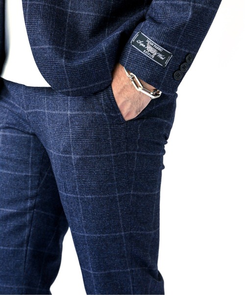 EDIFICE(エディフィス)の「TOPサキソニー パターン テーパードパンツ(その他パンツ・メンズ・ブラック/ブルー/グレー/ブラウン・SMALL/MEDIUM/LARGE/X-LARGE)」の15枚目の写真