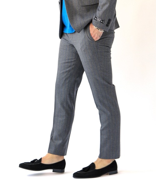 EDIFICE(エディフィス)の「TOPサキソニー パターン テーパードパンツ(その他パンツ・メンズ・ブラック/ブルー/グレー/ブラウン・SMALL/MEDIUM/LARGE/X-LARGE)」の19枚目の写真