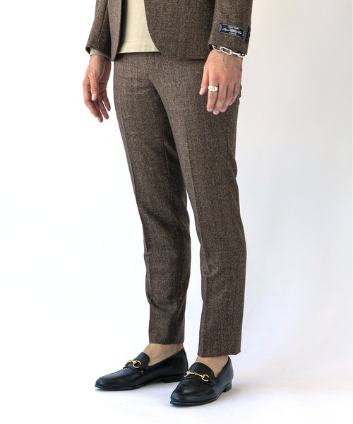 EDIFICE(エディフィス)の「TOPサキソニー パターン テーパードパンツ(その他パンツ・メンズ・ブラック/ブルー/グレー/ブラウン・SMALL/MEDIUM/LARGE/X-LARGE)」の22枚目の写真