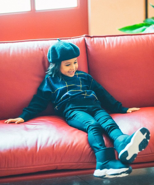 BRANSHES（ブランシェス）の「【WEB限定】スニーカーブーツ（ブーツ・キッズ・ブラック/ベージュ・15cm/16cm/17cm/18cm/19cm）」の12枚目の写真