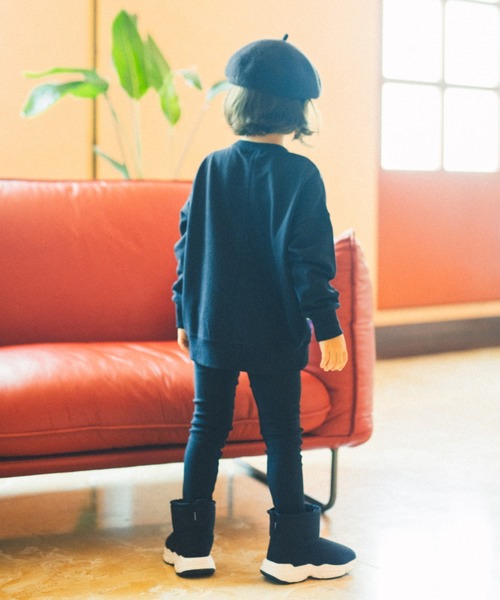 BRANSHES（ブランシェス）の「【WEB限定】スニーカーブーツ（ブーツ・キッズ・ブラック/ベージュ・15cm/16cm/17cm/18cm/19cm）」の10枚目の写真