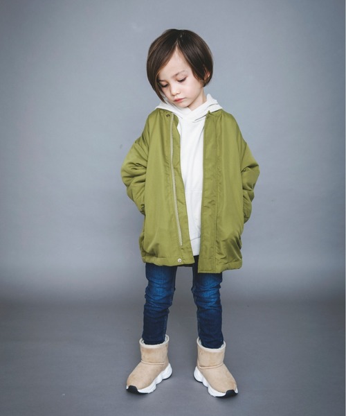 BRANSHES（ブランシェス）の「【WEB限定】スニーカーブーツ（ブーツ・キッズ・ブラック/ベージュ・15cm/16cm/17cm/18cm/19cm）」の6枚目の写真