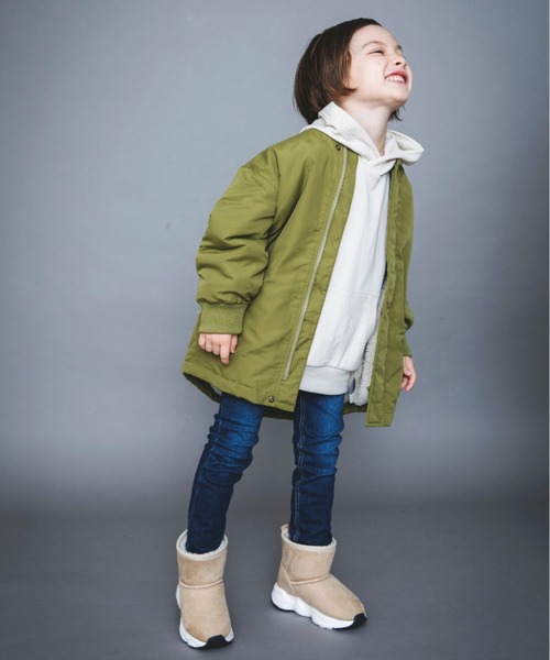 BRANSHES（ブランシェス）の「【WEB限定】スニーカーブーツ（ブーツ・キッズ・ブラック/ベージュ・15cm/16cm/17cm/18cm/19cm）」の9枚目の写真