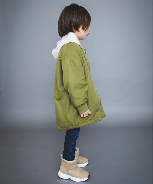 BRANSHES（ブランシェス）の「【WEB限定】スニーカーブーツ（ブーツ・キッズ・ブラック/ベージュ・15cm/16cm/17cm/18cm/19cm）」の5枚目の写真