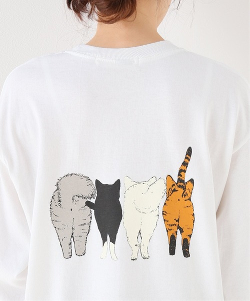 SLOBE IENA - SLOBE citron ♡カラーシャツ♡ベージュ セール】SLOBE citron. DOG pigment TEE（Tシャツ/カットソー