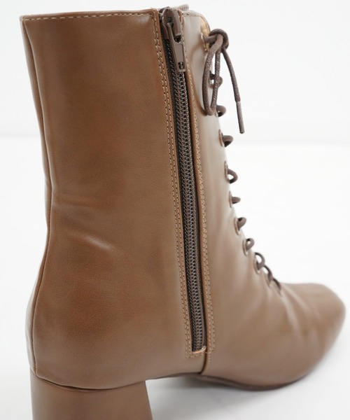 archives（アルシーヴ）の「レースアップブーツ（ブーツ・レディース・アイボリー/ブラック/ブラウン・MEDIUM/LARGE）」の8枚目の写真