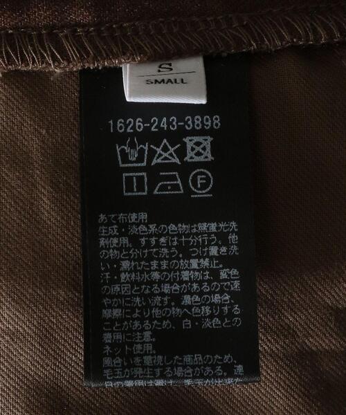 BEAUTY&YOUTH UNITED ARROWS（ビューティーアンドユースユナイテッドアローズ）の「BY サージオーバーオール（サロペット/オーバーオール・レディース・ブラック/モカ・M/S）」の15枚目の写真