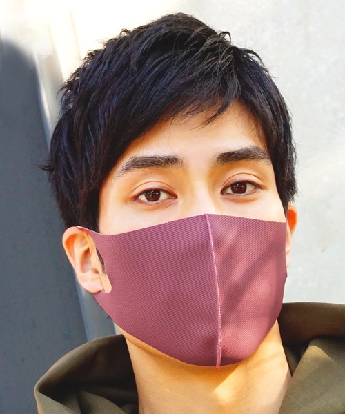 SBG（エスビー）の「ファブリック ウレタン マスク / SBG（マスク・レディース・ホワイト/ブラウン/ネイビー/パープル/チャコールグレー/カーキ/ロイヤルブルー/レッド/ブラウン系その他/コーラルピンク/インディゴブルー/ブラック/パープル系その他/ラベンダー/ブルー系その他/ライトグレー・S/M/L）」の6枚目の写真