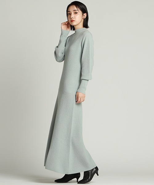 セール ニットフレアワンピース ニット セーター Droite Lautreamont ドロワットロートレアモン のファッション通販 Zozotown