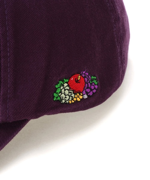 FRUIT OF THE LOOM（フルーツオブザルーム）の「FRUIT OF THE LOOM　果汁グミ  LOW CAP（キャップ・レディース・パープル/レッド/ピンク/オレンジ/グリーン・FREE）」の9枚目の写真