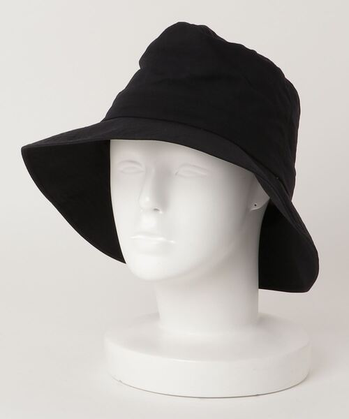 Nine Tailor（ナインテイラー）の「Nine Tailor Alata Hat (N-610)（ハット・メンズ・ブラック/キャメル・FREE）」の5枚目の写真