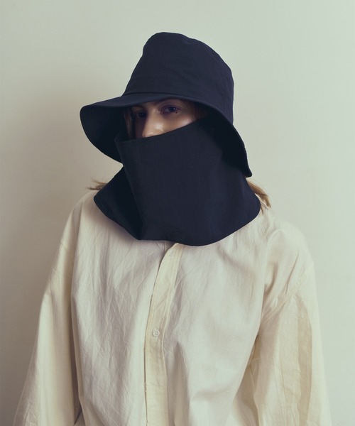 Nine Tailor（ナインテイラー）の「Nine Tailor Alata Hat (N-610)（ハット・メンズ・ブラック/キャメル・FREE）」の3枚目の写真