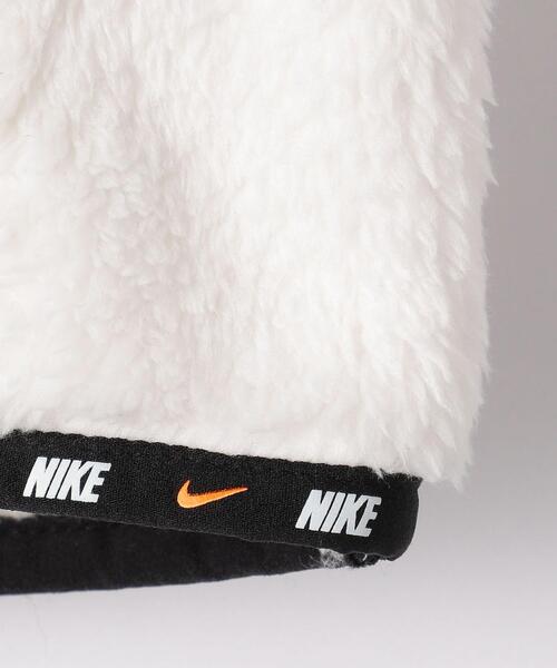 NIKE（ナイキ）の「〔WEB限定〕NIKE（ナイキ）ボアフーディ プルオーバー（Tシャツ/カットソー・キッズ・オフホワイト・4:105cm/6:115cm/5:110cm/7:120cm）」の4枚目の写真