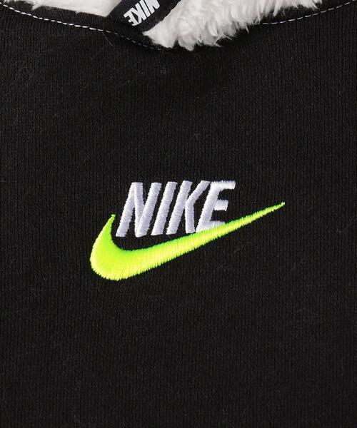 NIKE（ナイキ）の「〔WEB限定〕NIKE（ナイキ）ボアフーディ プルオーバー（Tシャツ/カットソー・キッズ・オフホワイト・4:105cm/6:115cm/5:110cm/7:120cm）」の3枚目の写真