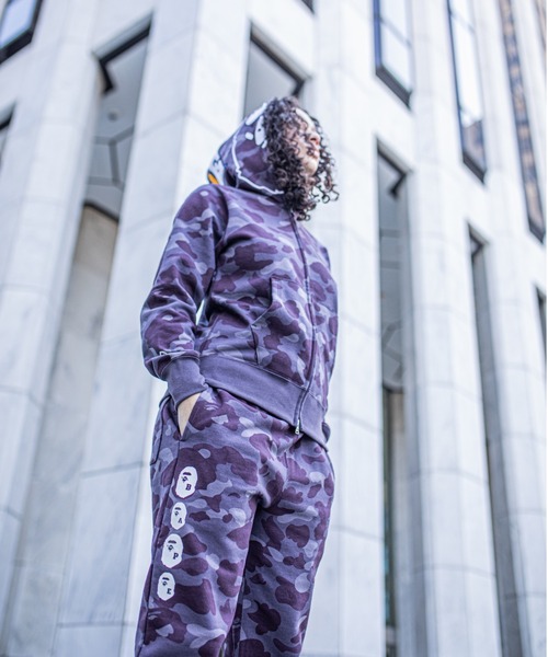 新品未使用ASSC x A Bathing Ape カモフラージュパーカー S A BATHING APE(アベイシングエイプ) / ジップパーカー/M