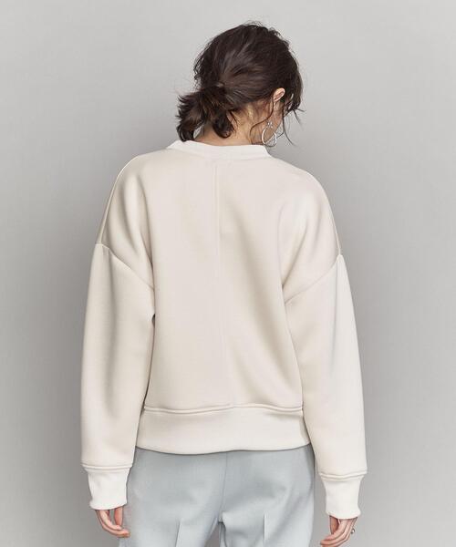 BEAUTY&YOUTH UNITED ARROWS（ビューティーアンドユースユナイテッドアローズ）の「BY ダンボールクルーネックプルオーバー2 -ウォッシャブル-（スウェット・レディース・ライム/コバルトブルー/ナチュラル・FREE）」の6枚目の写真